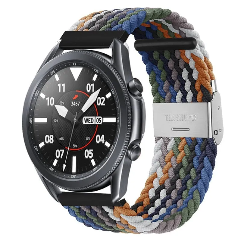 Nylon Braided Loop Watch Straps Compatible with the Pixbee Kids 4g Video Smart Watch