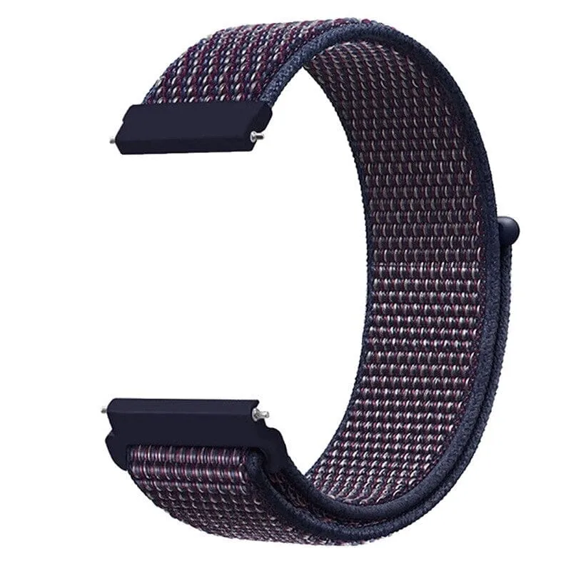 Nylon Sports Loop Watch Straps Compatible with the Armani Exchange 22mm Range