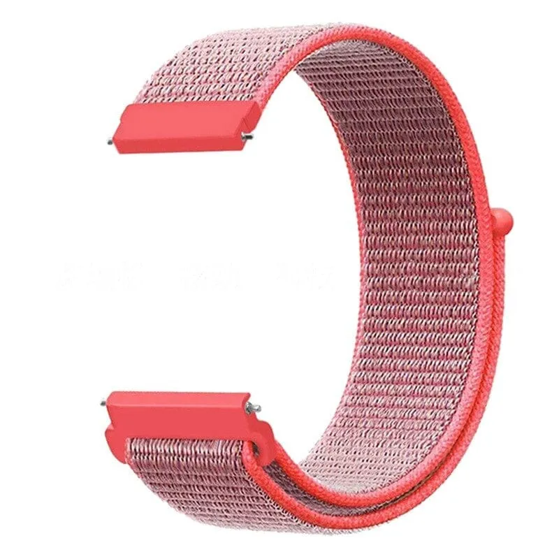 Nylon Sports Loop Watch Straps Compatible with the Xiaomi Amazfit T-Rex & T-Rex Pro