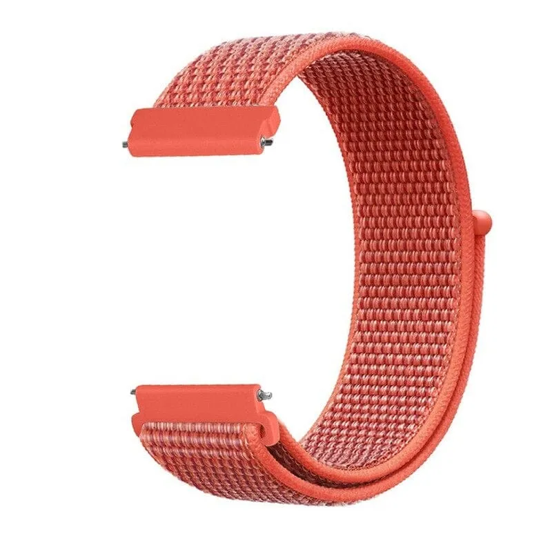 Nylon Sports Loop Watch Straps Compatible with the Xiaomi Amazfit T-Rex & T-Rex Pro