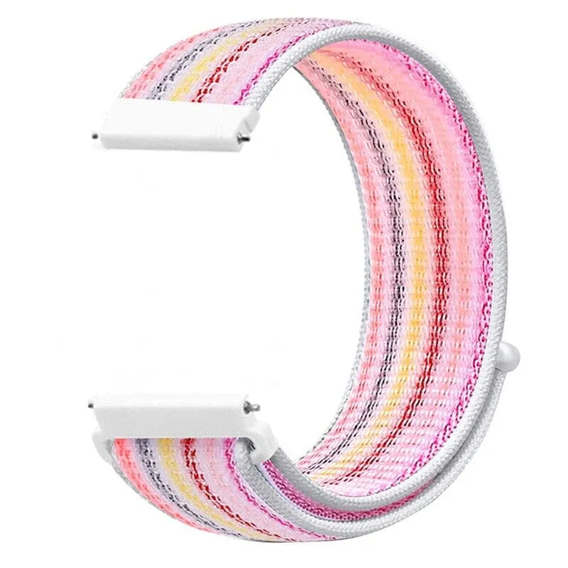 Nylon Sports Loop Watch Straps Compatible with the Xiaomi Amazfit T-Rex & T-Rex Pro