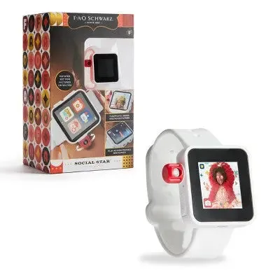 Open Box - FAO Schwarz Social Star Selfie Watch Camera Filters Activity Tracker Mini-Games