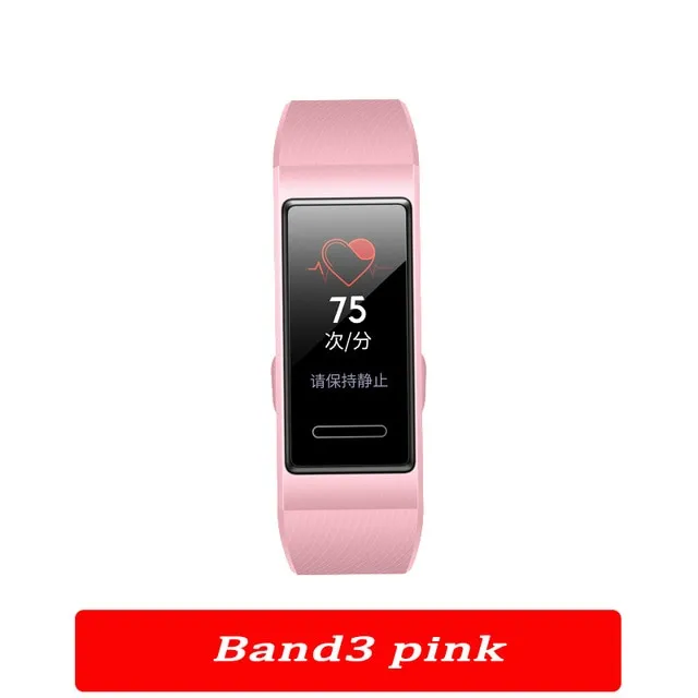 Original Huawei Band 3 pro Smart Bracelet band 3 GPS Waterproof Color touch screen Heart Rate Sleep Snap Smart Wristband