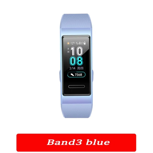 Original Huawei Band 3 pro Smart Bracelet band 3 GPS Waterproof Color touch screen Heart Rate Sleep Snap Smart Wristband