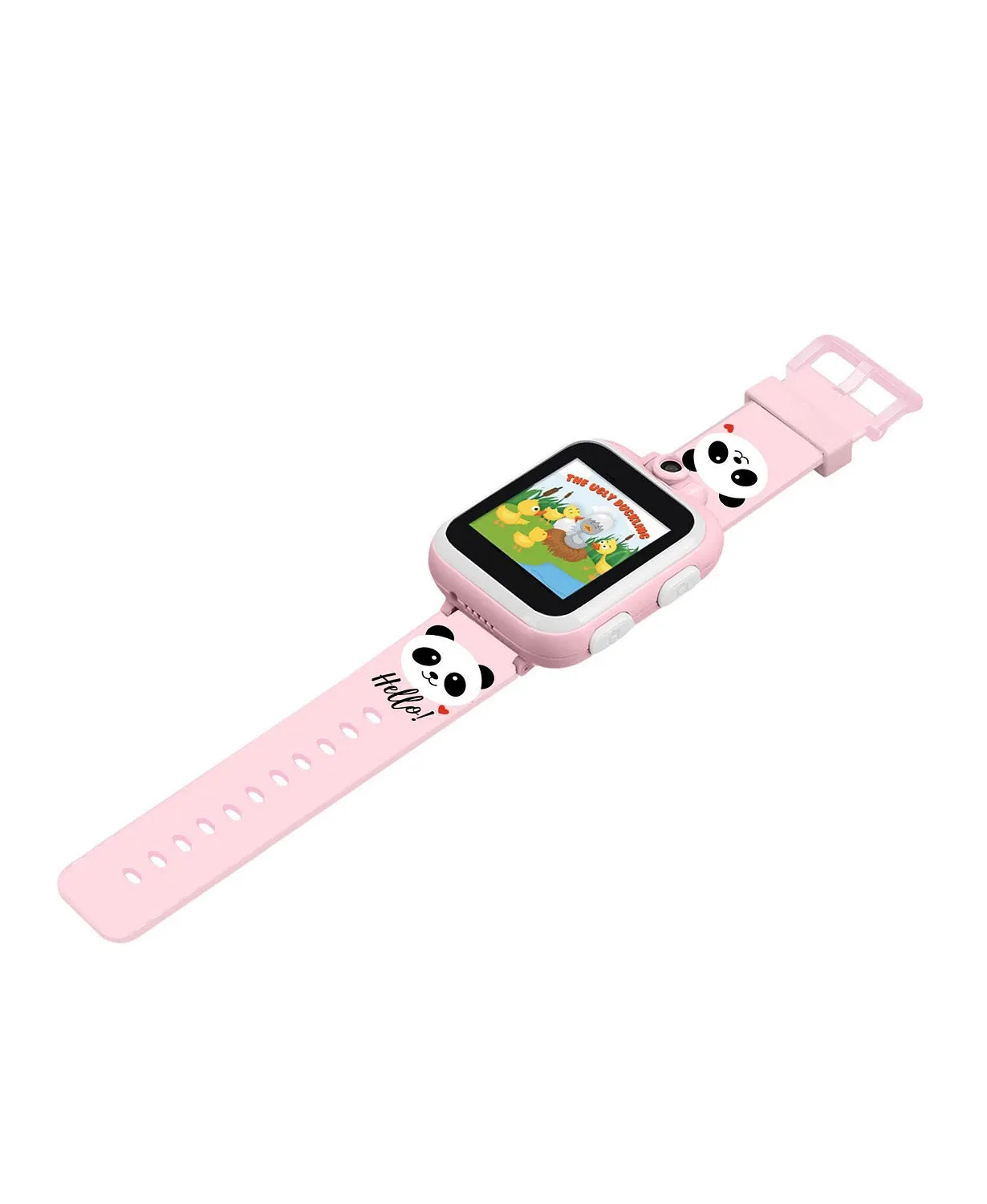 PlayZoom 2 Kids Smartwatch & Earbuds Set: Blush Hello! Panda Print