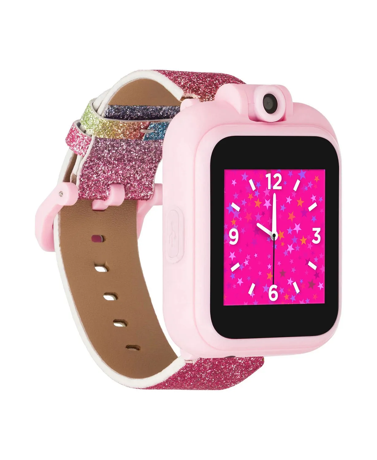 PlayZoom 2 Kids Smartwatch & Earbuds Set: Rainbow Glitter