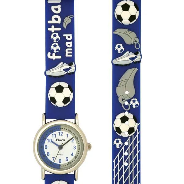 Ravel R1513.32B Childrens Football Mad Watch