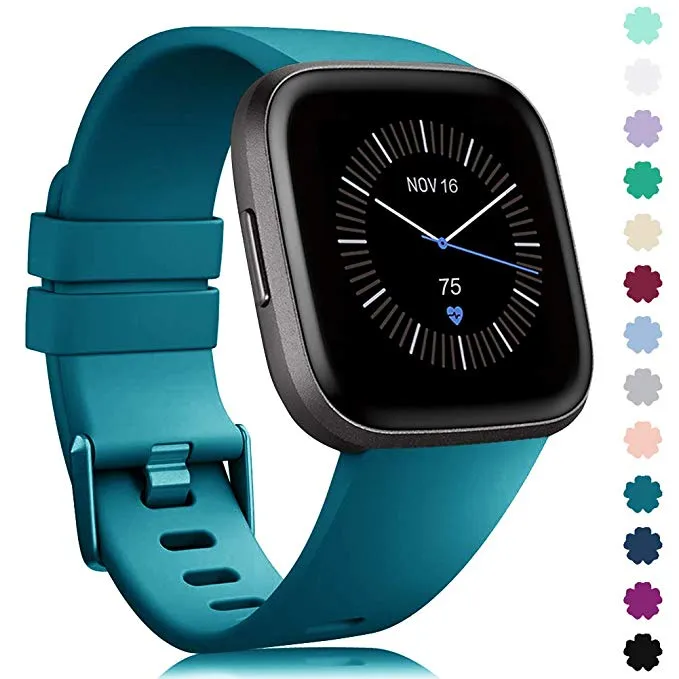 Replacement Band For Original Fitbit Versa/Versa 2 Soft Silicone Waterproof Wrist Accessories Watch Strap For Fitbit Versa 2