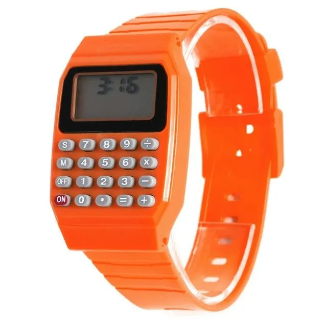 Retro Calculator Watch