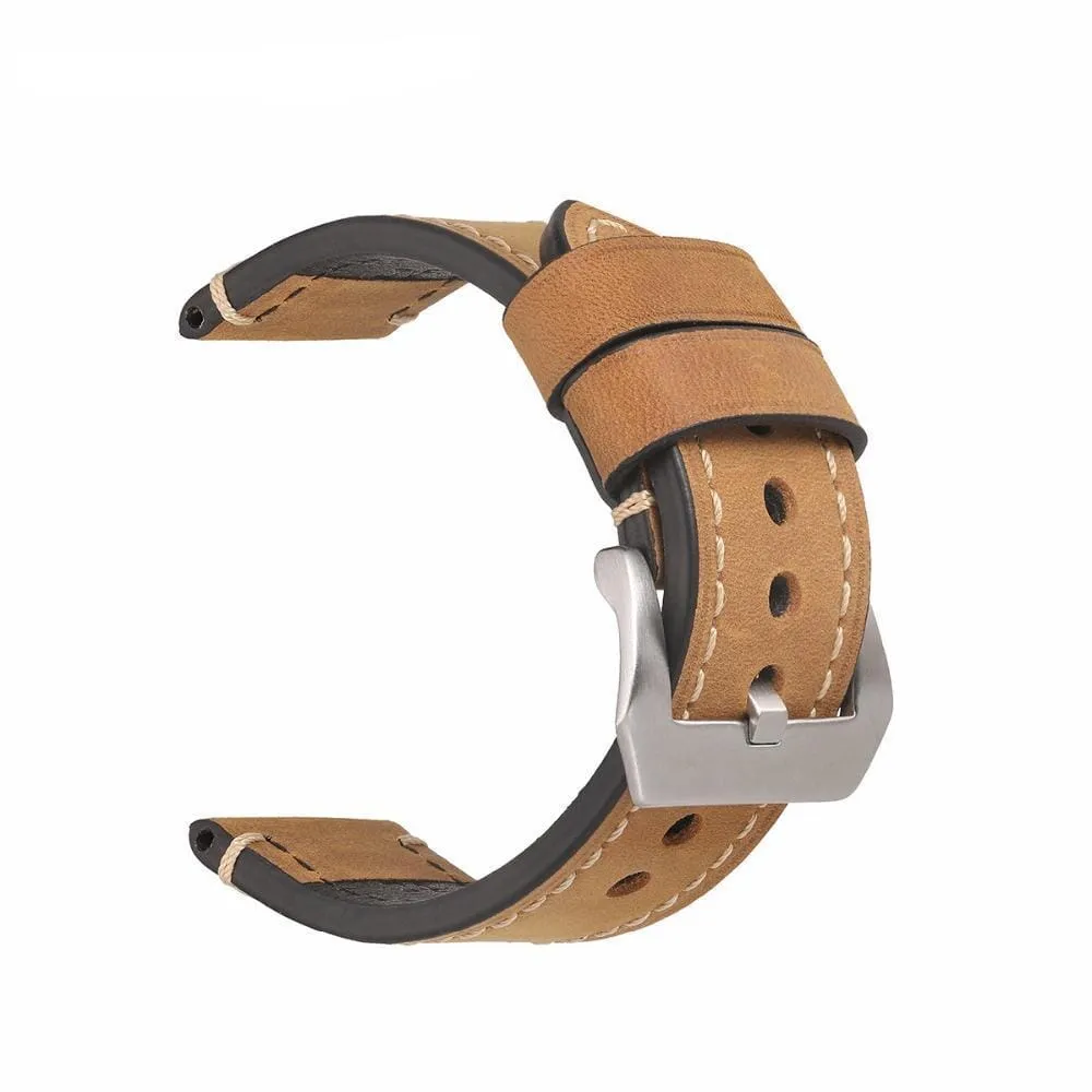 Retro Leather Straps Compatible with the Pixbee Kids 4g Video Smart Watch