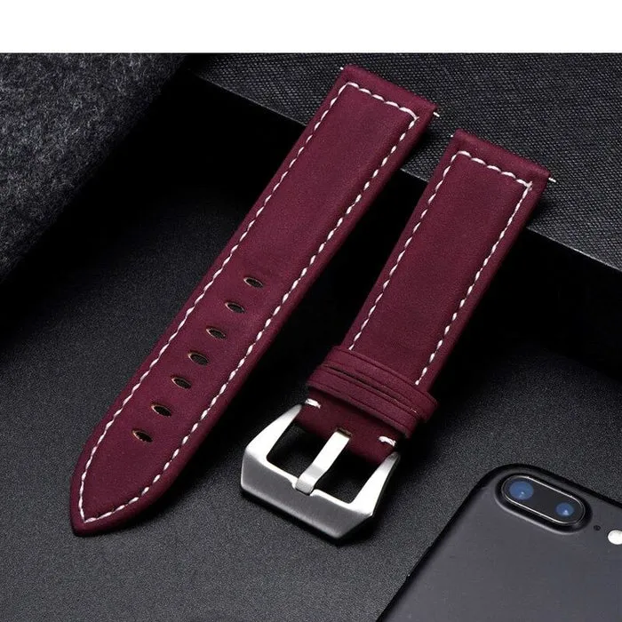 Retro Leather Straps Compatible with the Pixbee Kids 4g Video Smart Watch