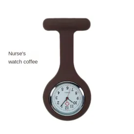 Silicone Nurse Watch Pin Pocket Watch Student Pocket Watch Logo Gift Watch