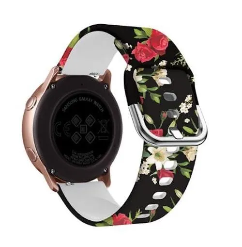 Silicone Pattern Watch Straps compatible with the Xiaomi Redmi Watch 3 Active, Lite & Youth