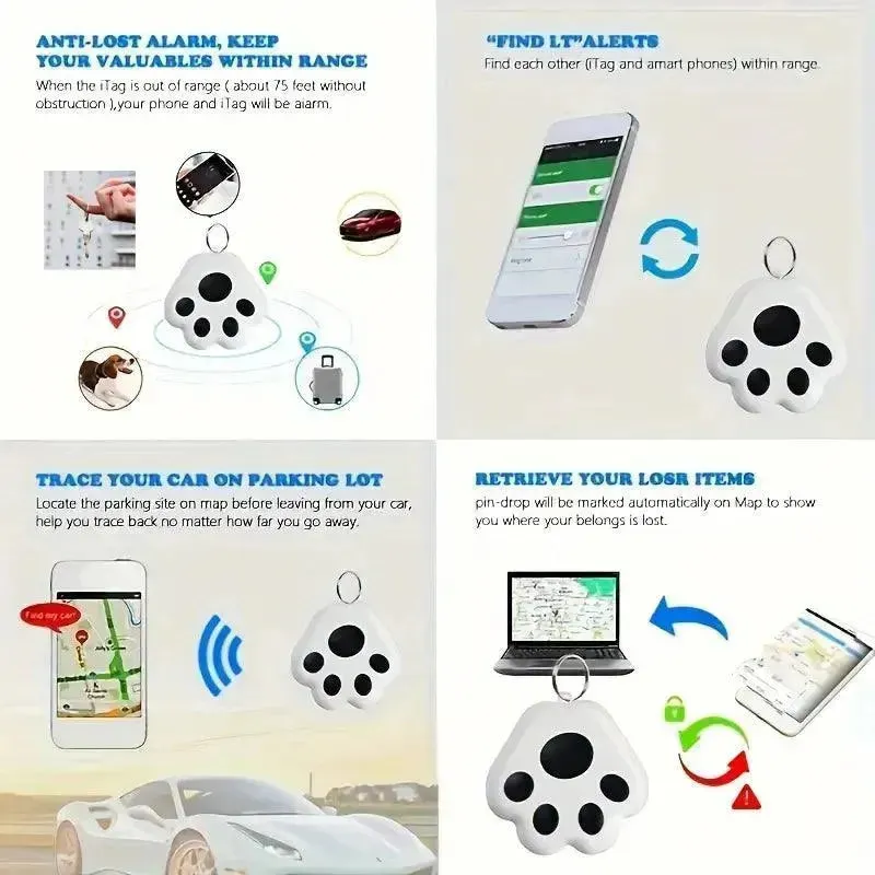 Smart Paw Mini GPS Tracker- Track Anything, Anytime