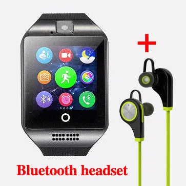 Smart Watch Q18 with Touch Screen Camera support SIM TF Card Bluetooth Android IOS iPhone