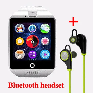 Smart Watch Q18 with Touch Screen Camera support SIM TF Card Bluetooth Android IOS iPhone