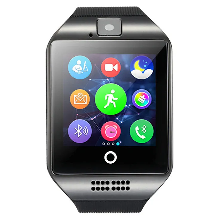 Smart Watch Q18 with Touch Screen Camera support SIM TF Card Bluetooth Android IOS iPhone