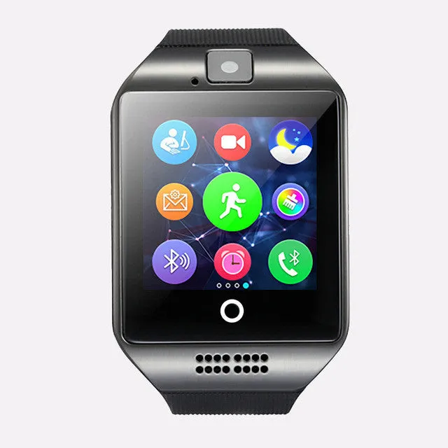 Smart Watch Q18 with Touch Screen Camera support SIM TF Card Bluetooth Android IOS iPhone