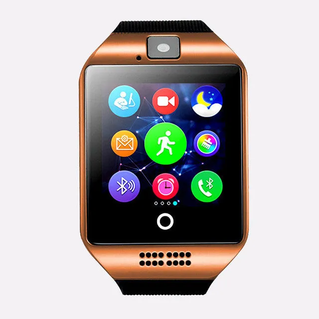 Smart Watch Q18 with Touch Screen Camera support SIM TF Card Bluetooth Android IOS iPhone