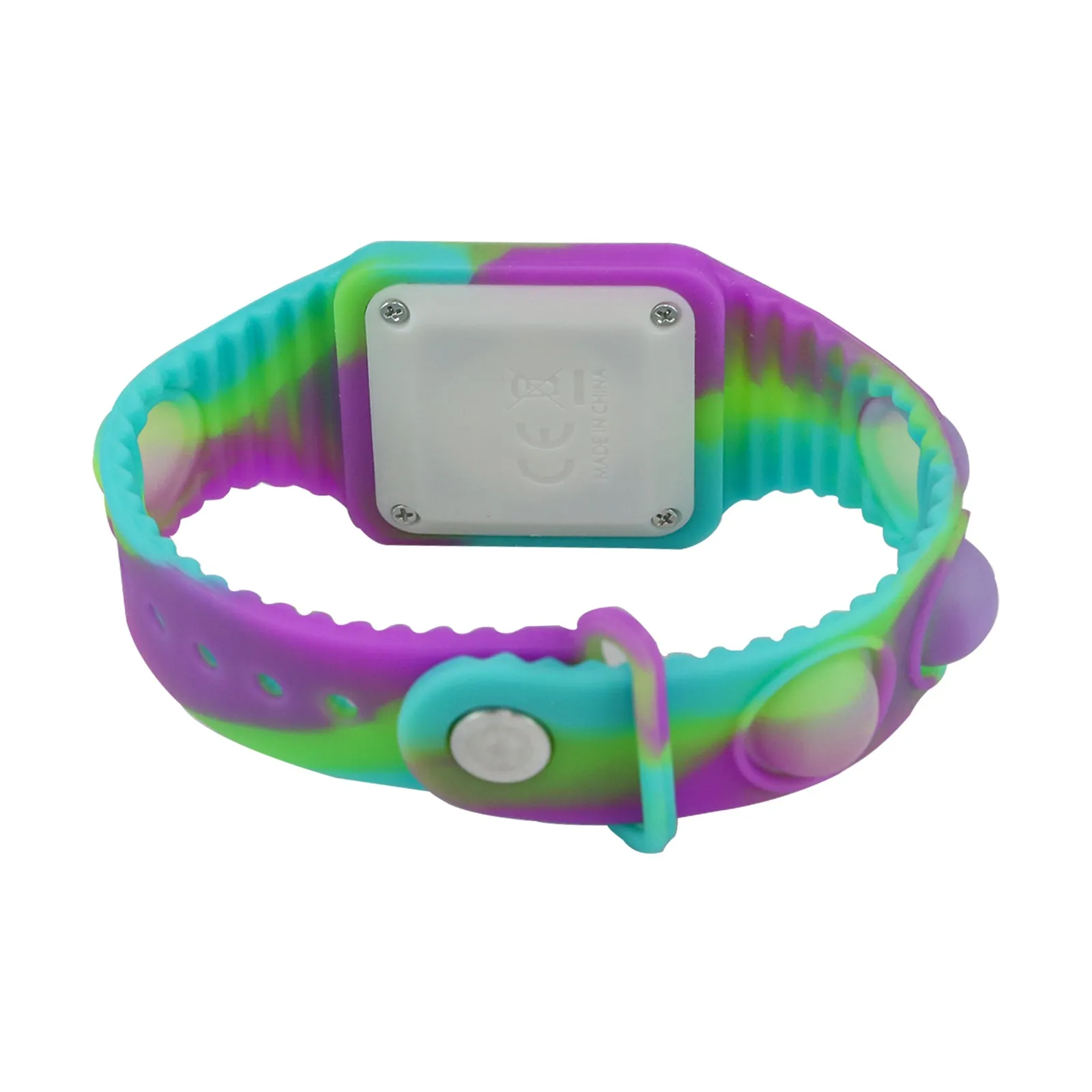 Smily Kiddos Fancy Digital watch- Green Purple