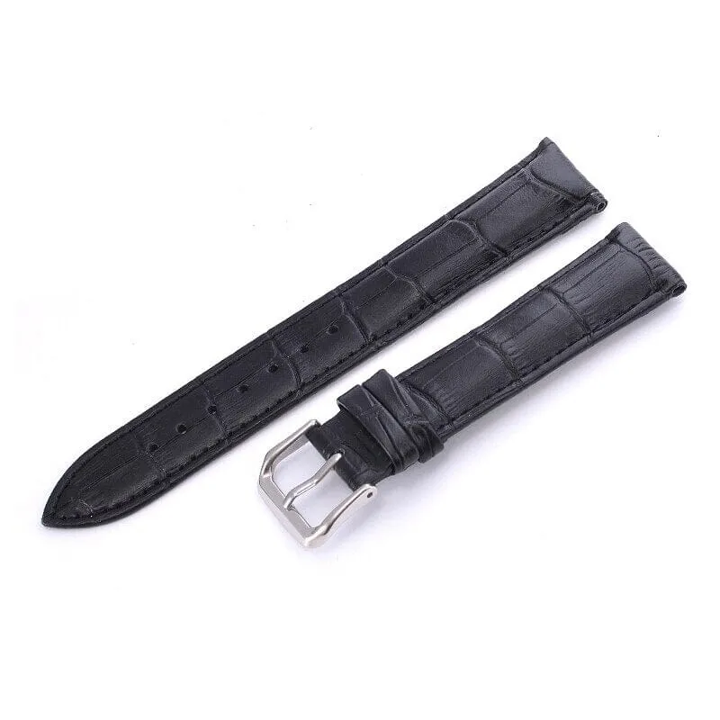 Snakeskin Leather Watch Straps Compatible with the Xiaomi Redmi Watch 3 Active, Lite & Youth