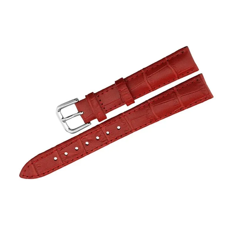 Snakeskin Leather Watch Straps Compatible with the Xiaomi Redmi Watch 3 Active, Lite & Youth