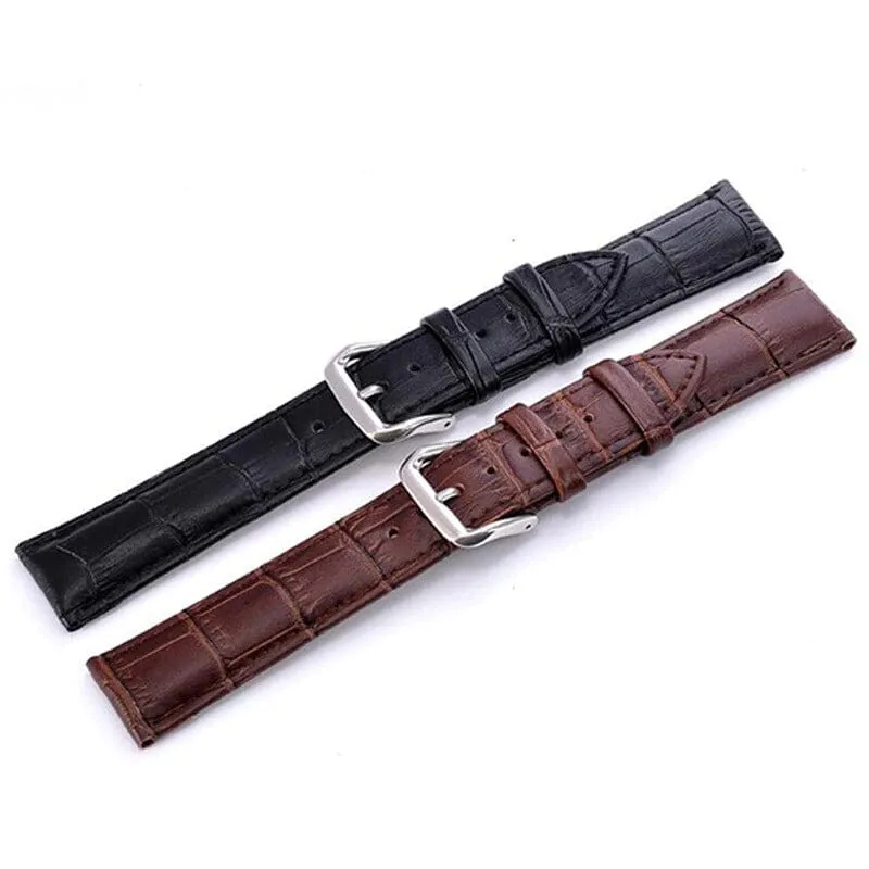 Snakeskin Leather Watch Straps Compatible with the Xiaomi Redmi Watch 3 Active, Lite & Youth