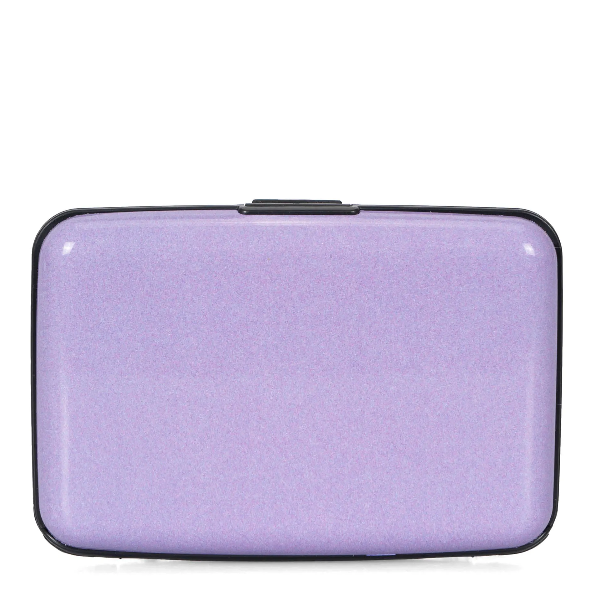 Solid Lilac Aluminium RFID Card Holder