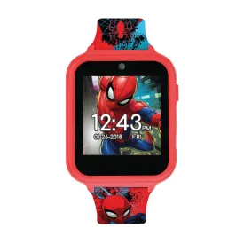 Spider-Man Interactive Kids' Silicon Strap Watch