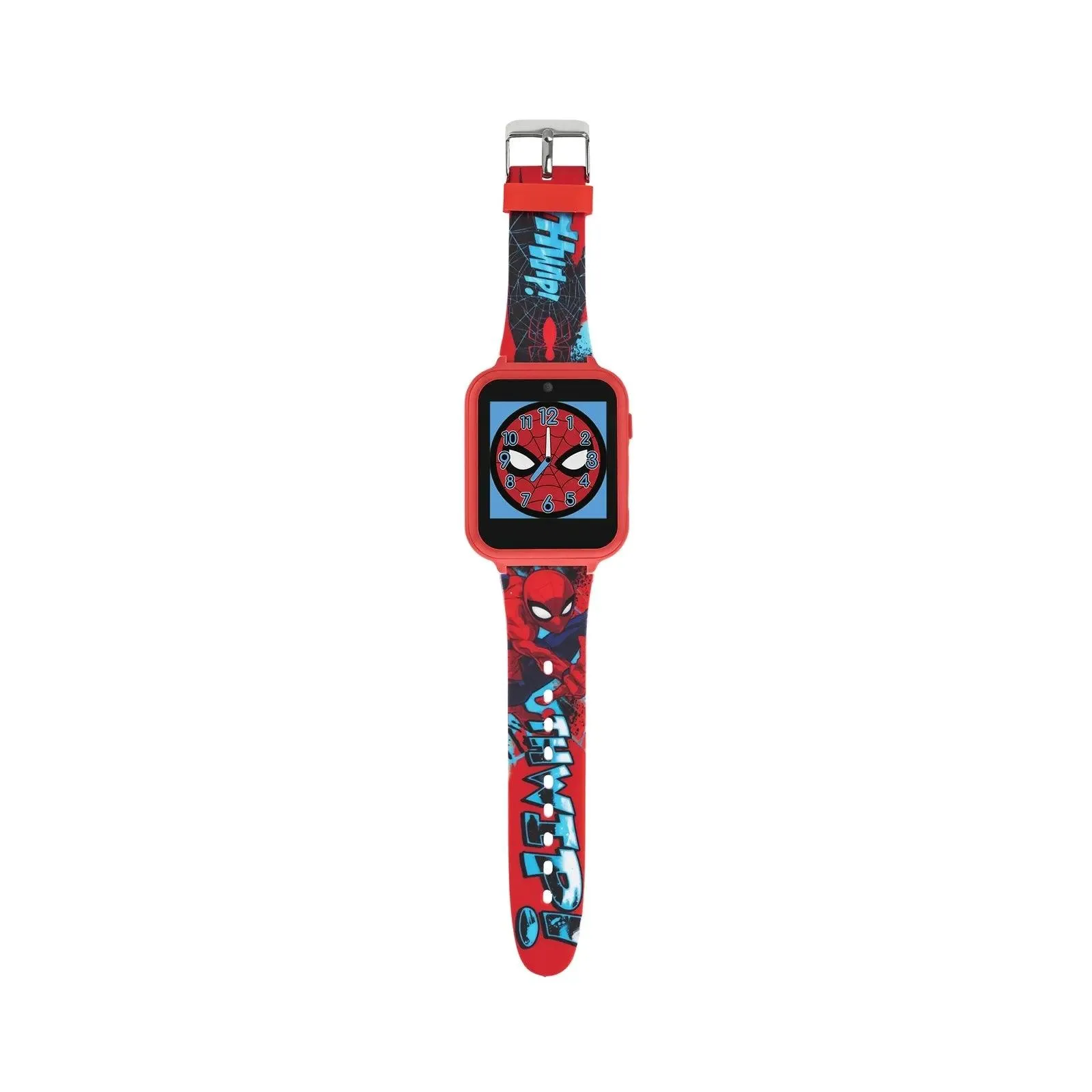 Spider-Man Interactive Kids' Silicon Strap Watch