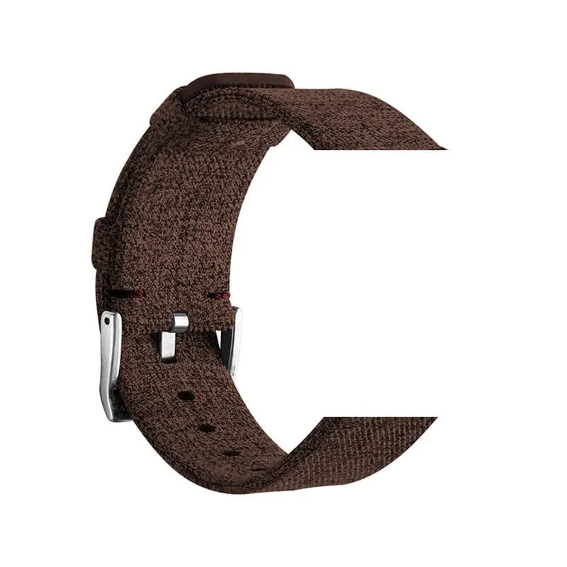 Stylish Canvas Watch Straps Compatible with Oppo Watch 46mm