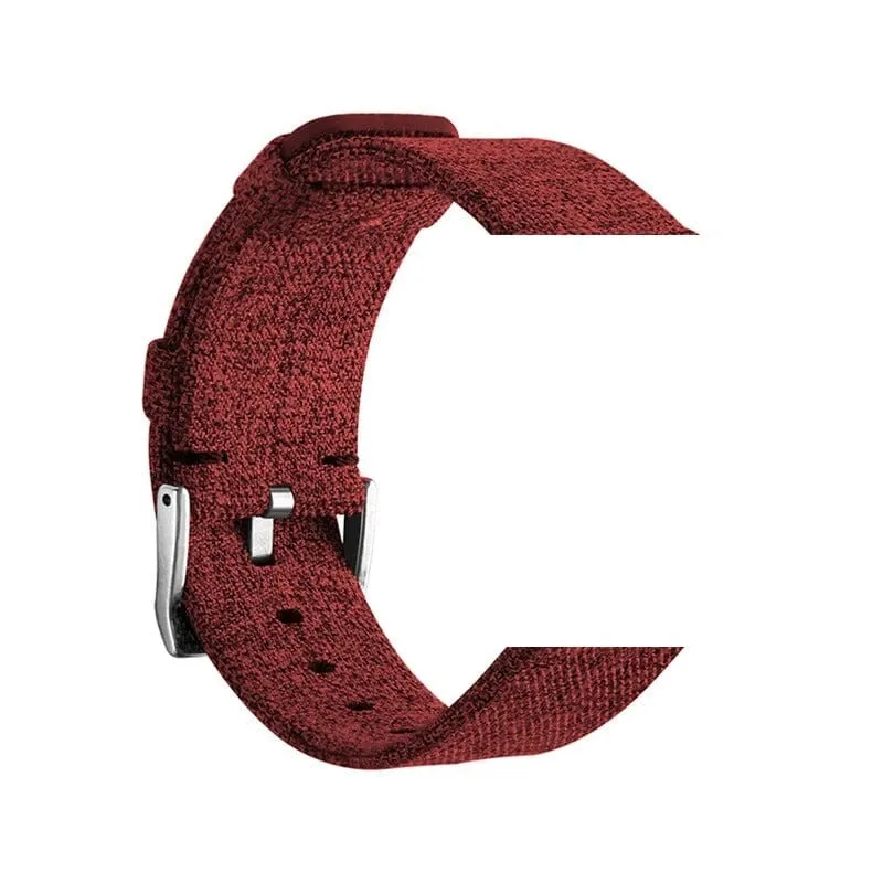 Stylish Canvas Watch Straps Compatible with Oppo Watch 46mm