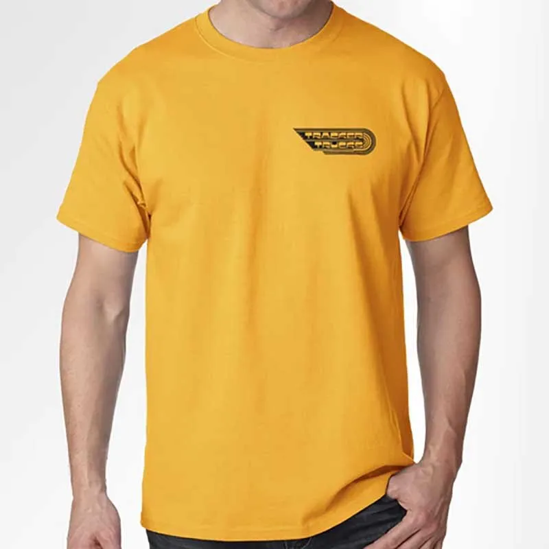 Tracker Trucks T-Shirt Wings Yellow