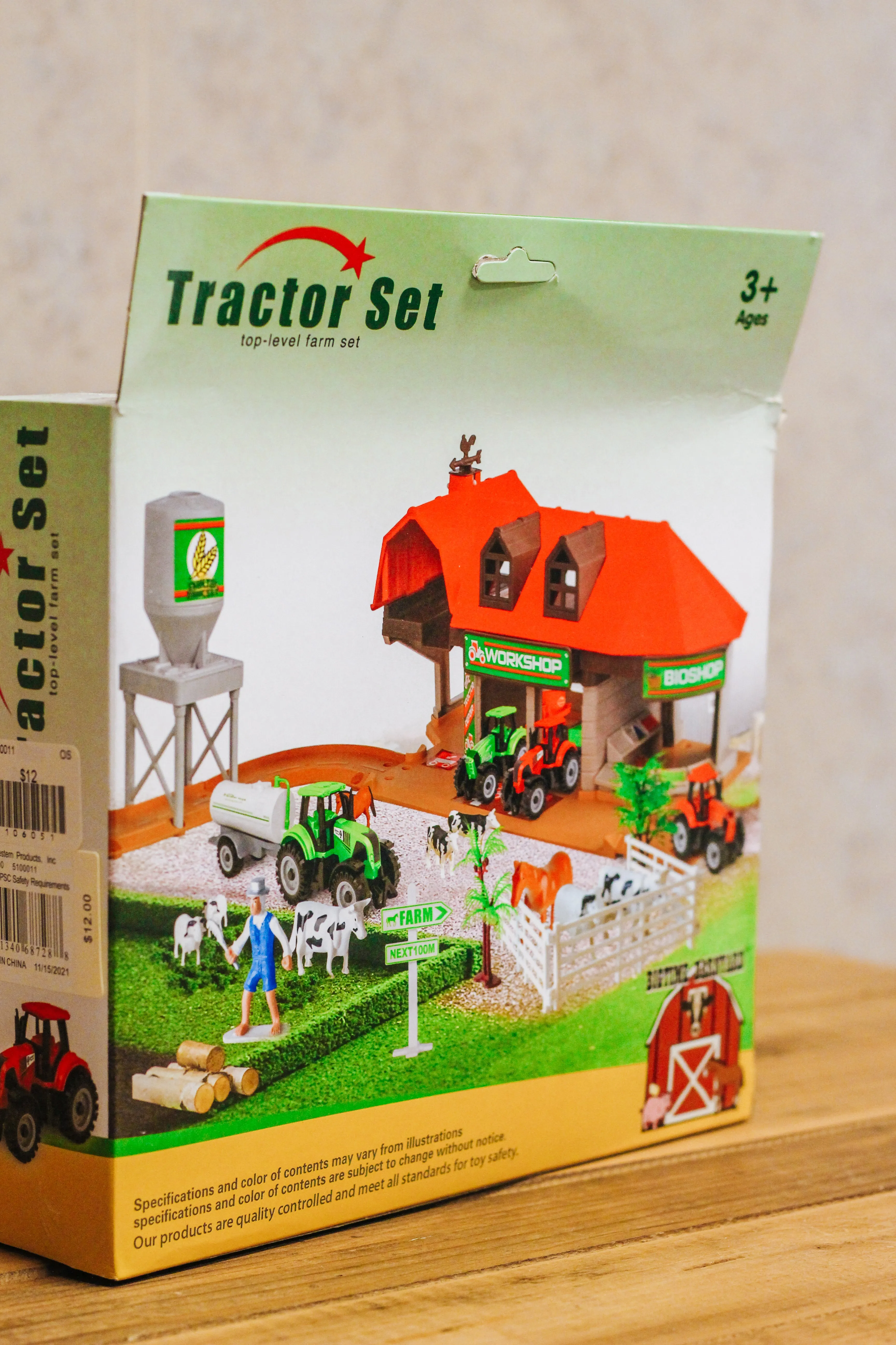 Tractor Set Kids Toy