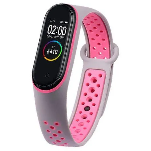 Unisex XiaoMi 3, 4,  5 NFC  Breathable Silicone Straps  Only