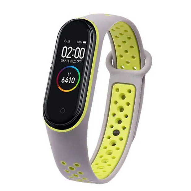 Unisex XiaoMi 3, 4,  5 NFC  Breathable Silicone Straps  Only