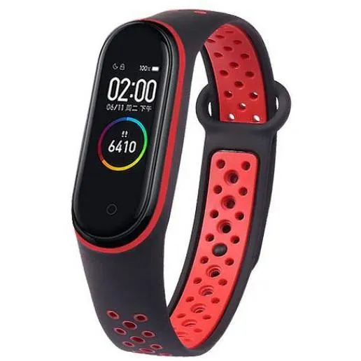 Unisex XiaoMi 3, 4,  5 NFC  Breathable Silicone Straps  Only