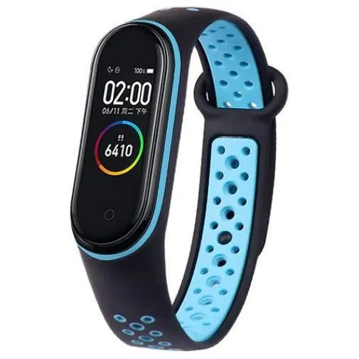 Unisex XiaoMi 3, 4,  5 NFC  Breathable Silicone Straps  Only