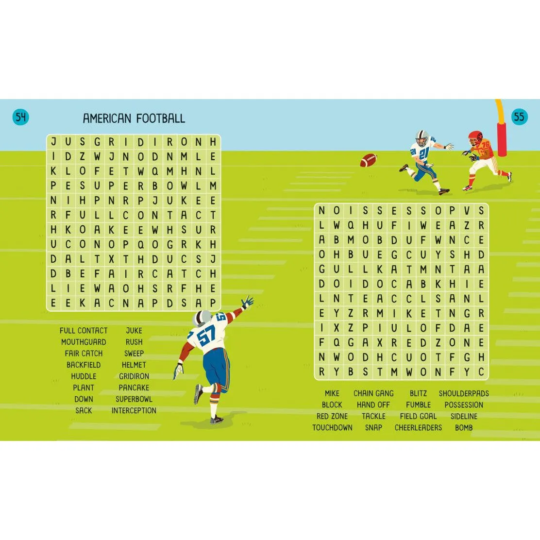 Usborne 100 word searches sports