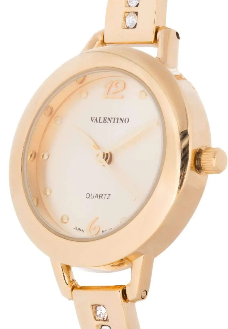 Valentino 20121980-GOLD DIAL FASHION METAL - ALLOY Watch For Women