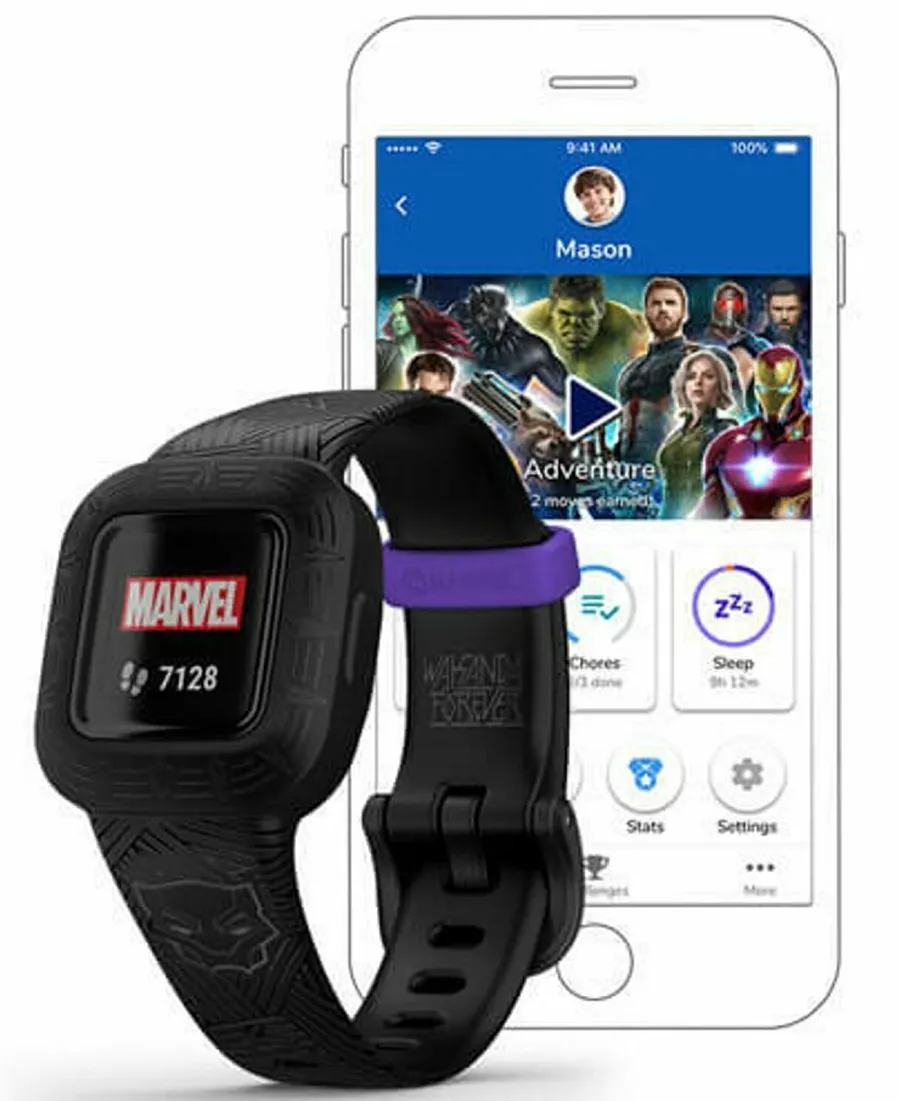 Vivofit Junior 3 Activity Tracker | Black Panther