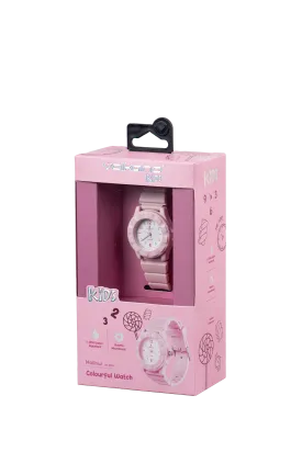 Volkano Tuffies Kids Analogue Watch - Pink