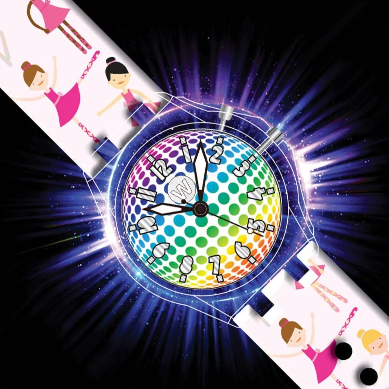 Watchitude GLOW Light Up Kids Watch - Ballerina