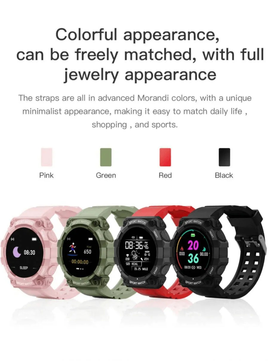 Waterproof Touch Screen Sports Fitness Wristwatch - SF0435