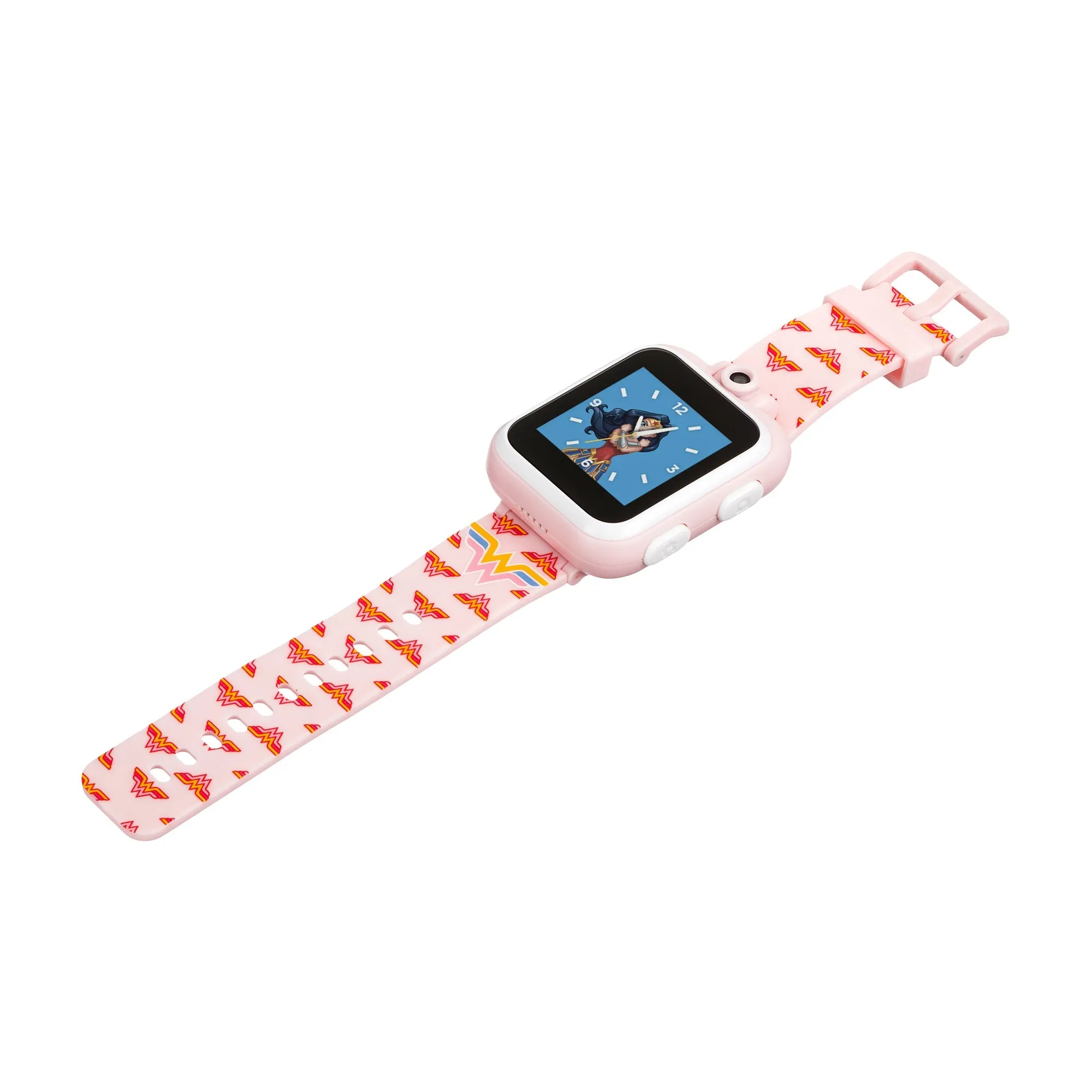 Wonder Woman Smartwatch for Kids by PlayZoom: Blush Symbol