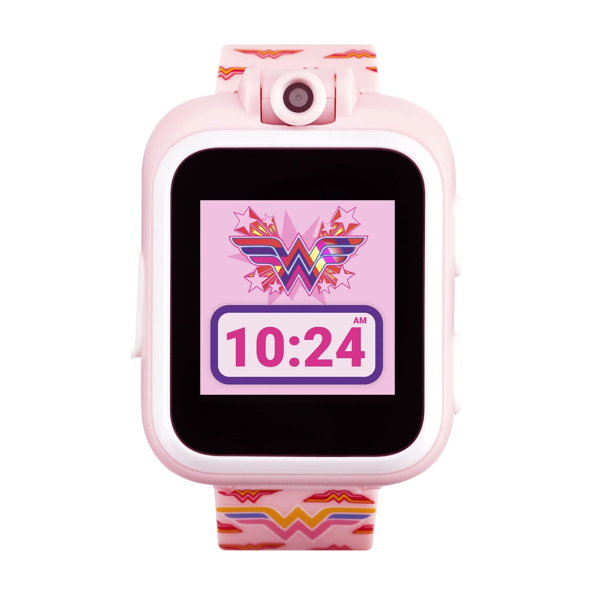 Wonder Woman Smartwatch for Kids by PlayZoom: Blush Symbol