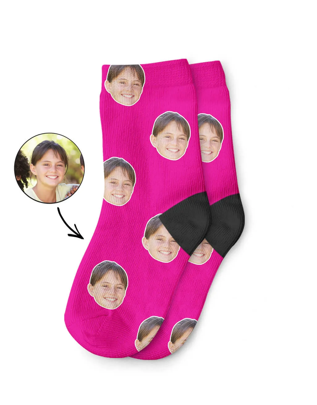 Your Kids Face Socks