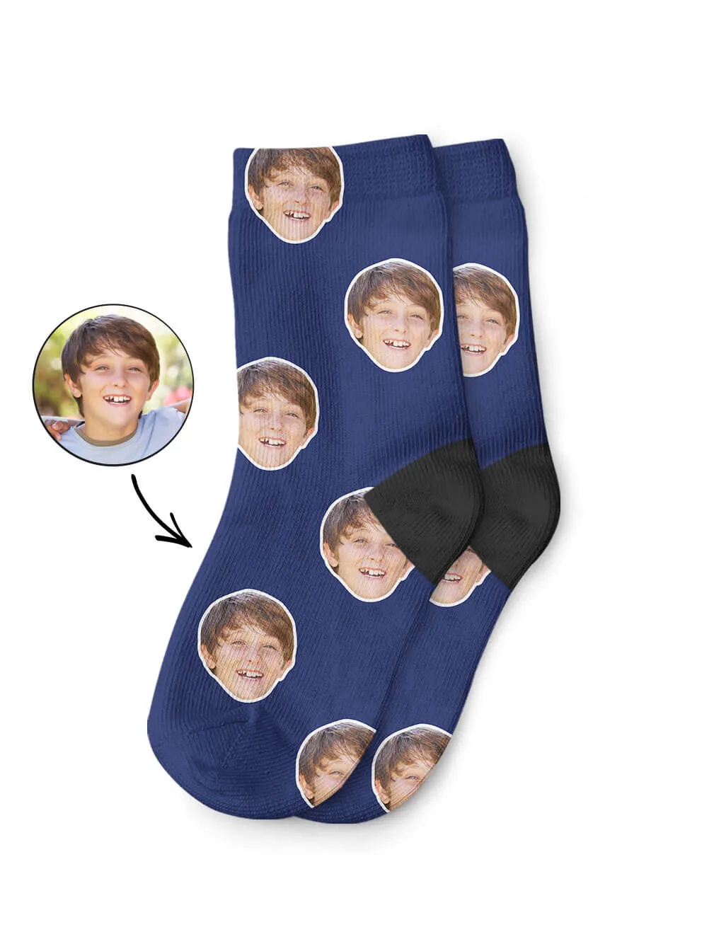 Your Kids Face Socks