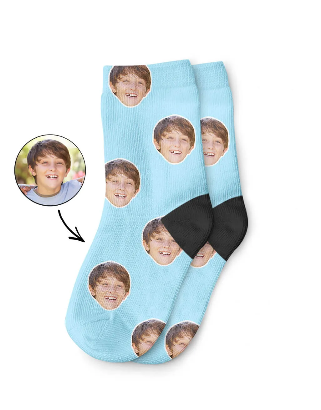 Your Kids Face Socks