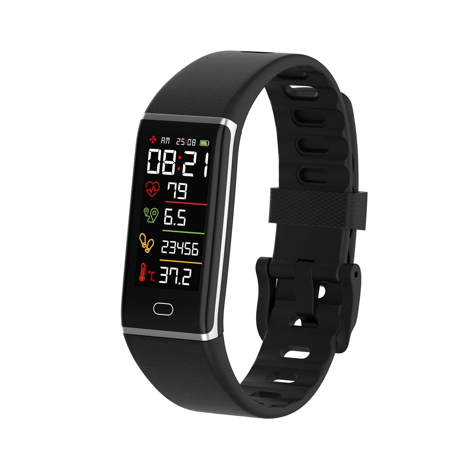 ZETRACK  - FULL-FEATURED & SLIM ACTIVITY TRACKER WITH BODY TEMPERATURE MONITOR